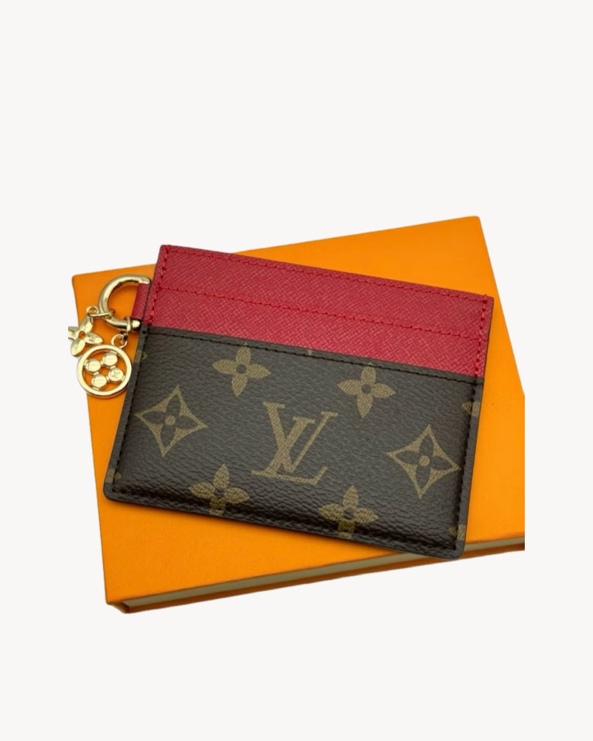 LV Charms Card Holder