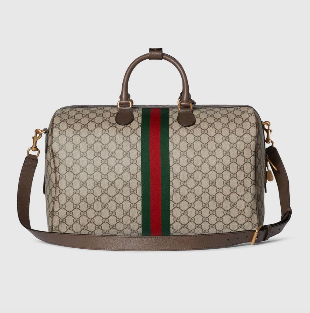 Bolsa de viaje Gucci Savoy grande Beige