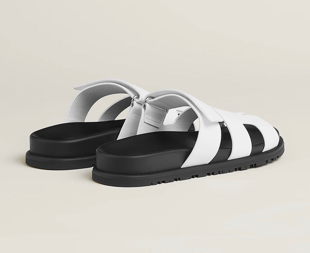 Hermès Sandalias Chypre Blancas