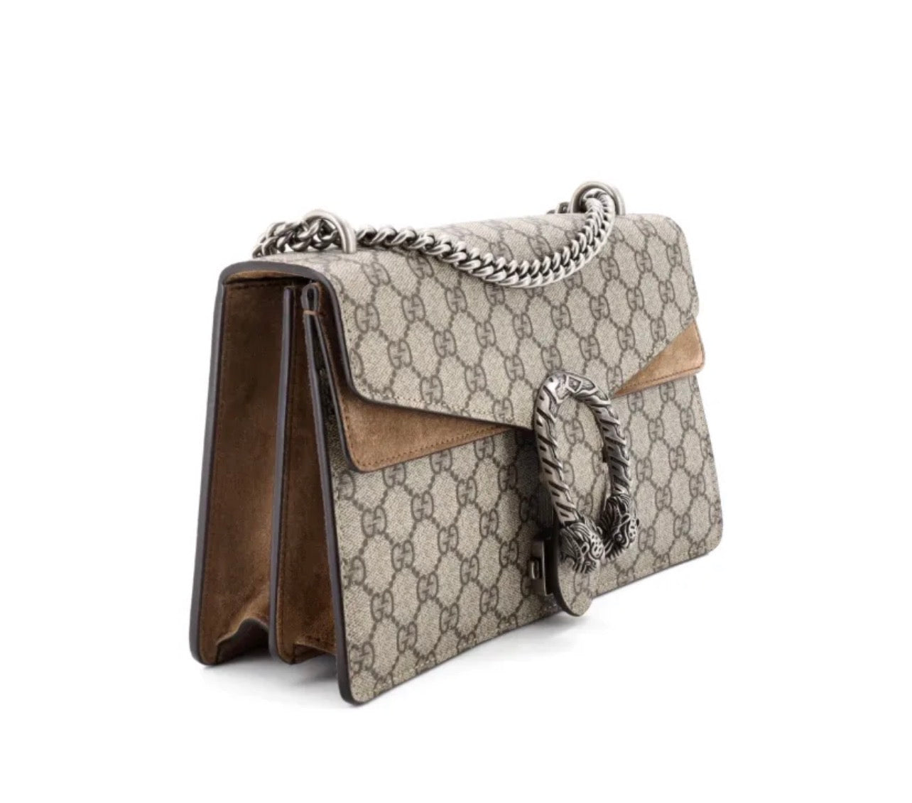 Gucci Dionysus GG Small Shoulder Bag Beige