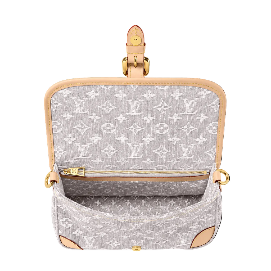 LV Bolsa Diane Denim Gris