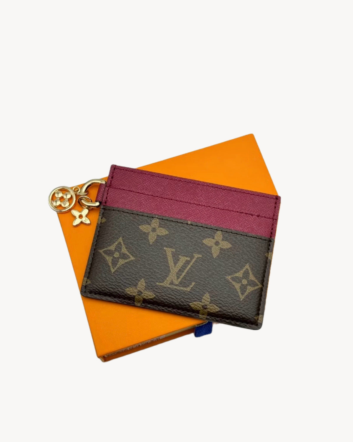 LV Charms Card Holder