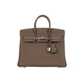 Hermès bolsa de mano Birkin 25 Gris