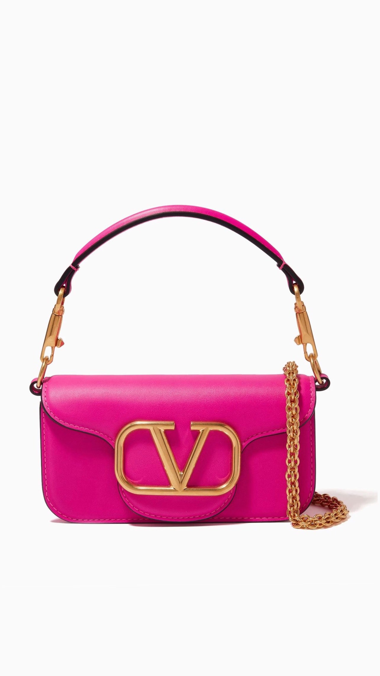 Valentino bolsa de hombro con logo