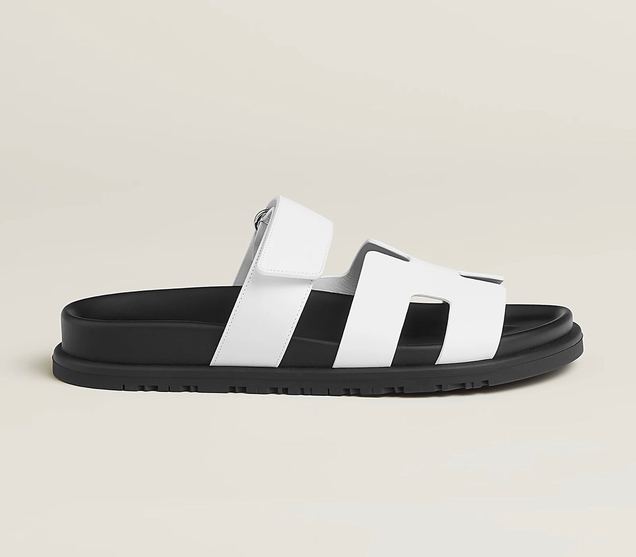 Hermès Sandalias Chypre Blancas