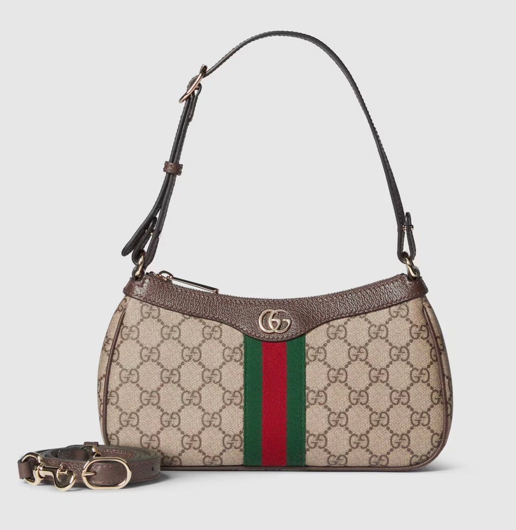 Gucci Ophidia GG Small Handbag Beige