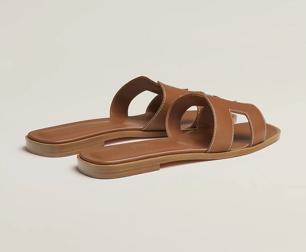 Hermès Sandalias Oran Gold
