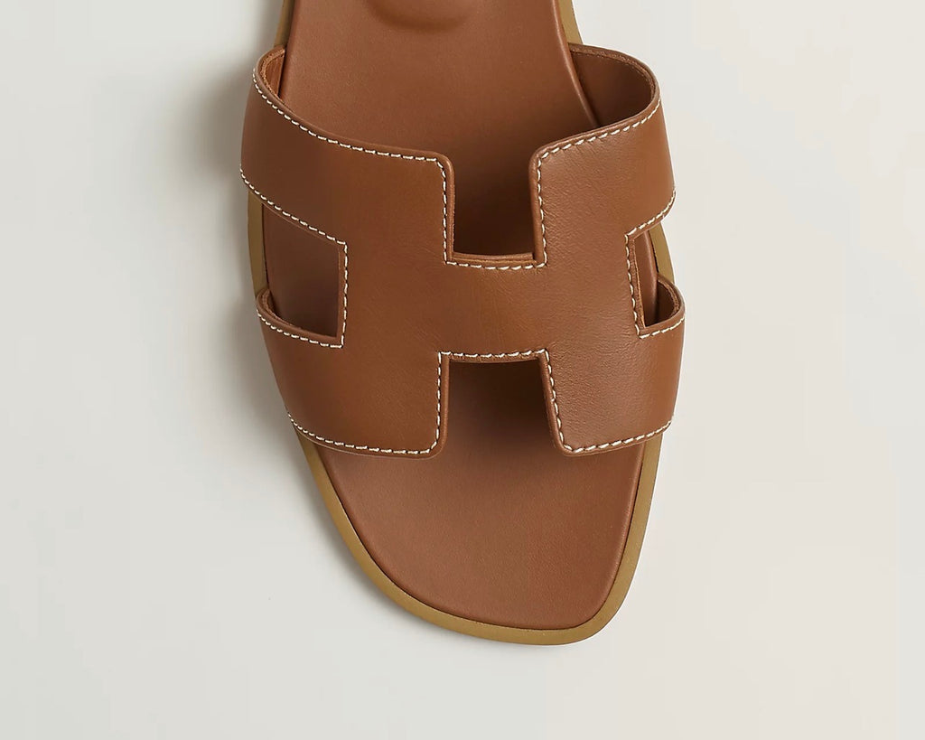 Hermès Sandalias Oran Gold