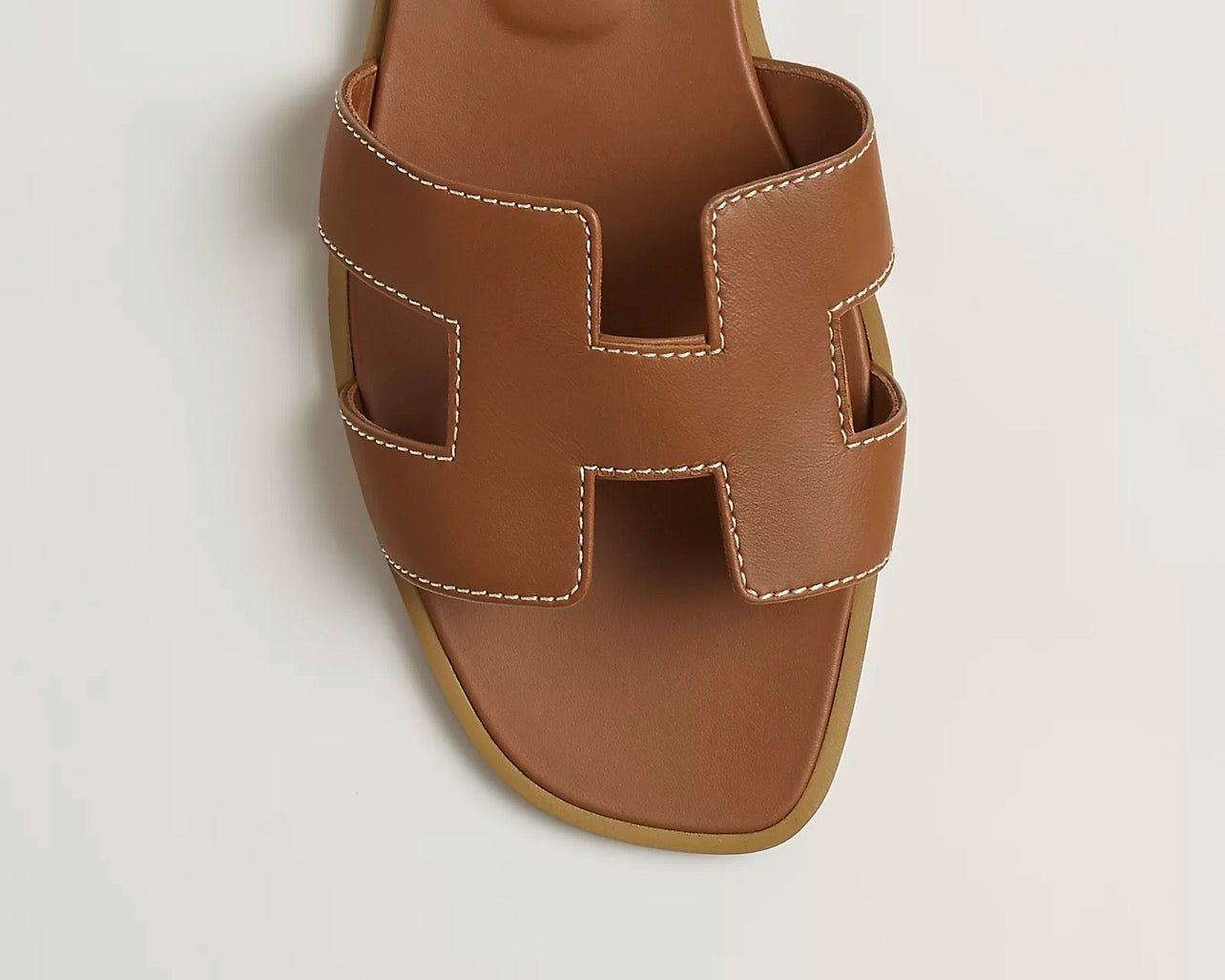 Hermès Sandalias Oran Gold