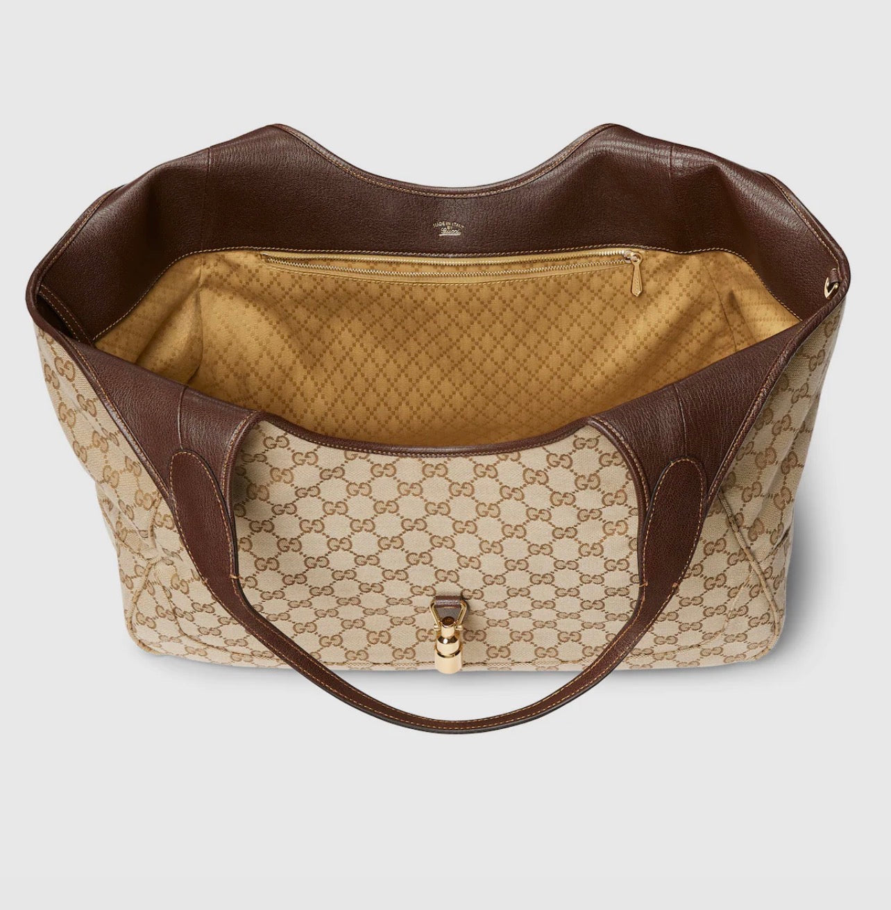 Mercato large tote bag Gucci Beige