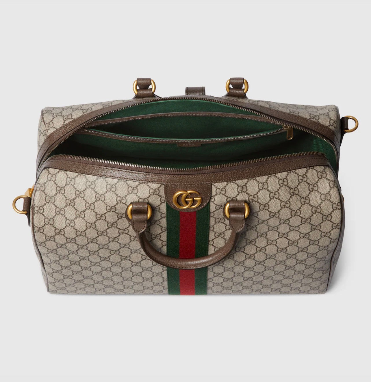 Bolsa de viaje Gucci Savoy mediana Beige
