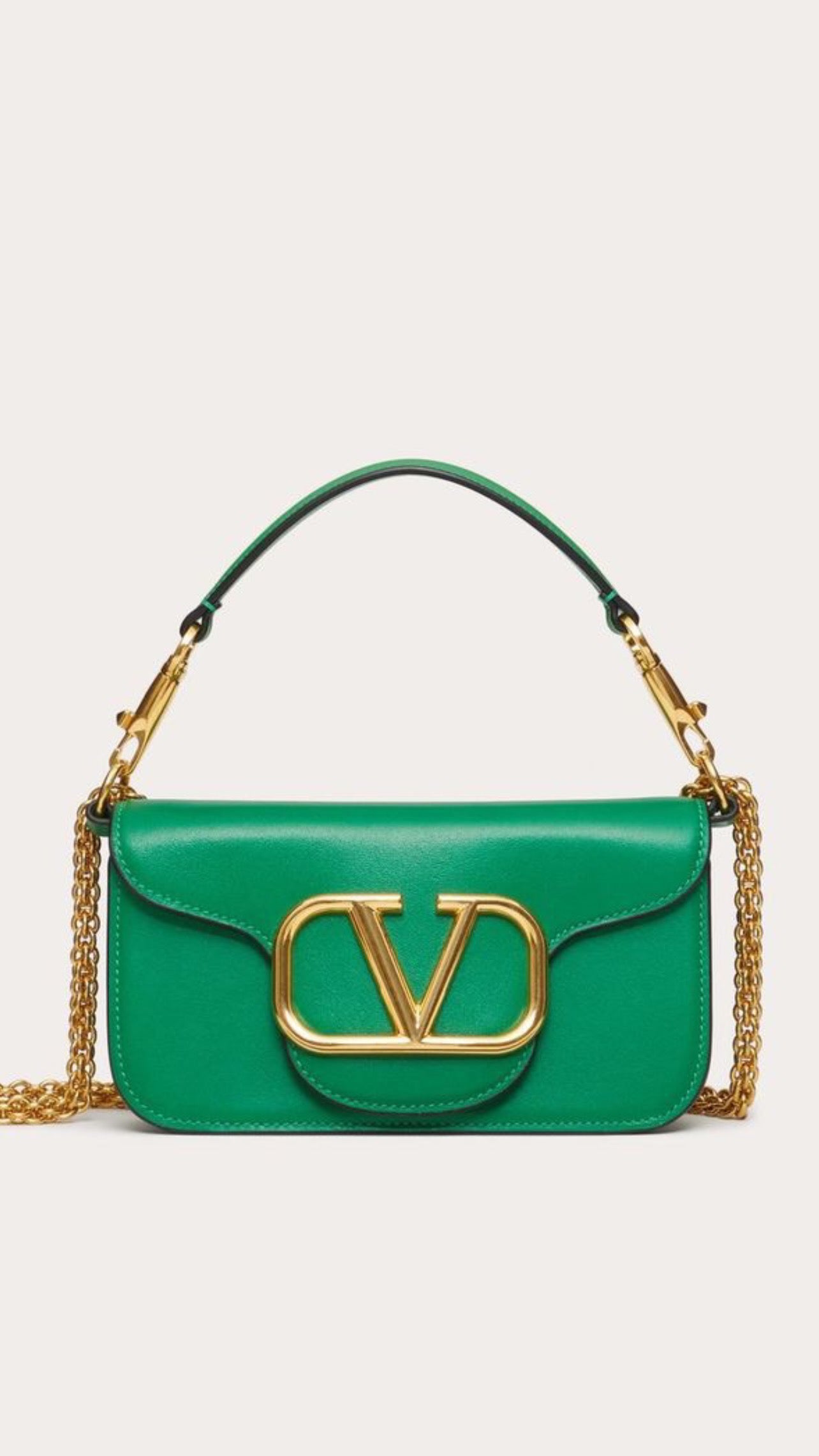 Valentino bolsa de hombro con logo