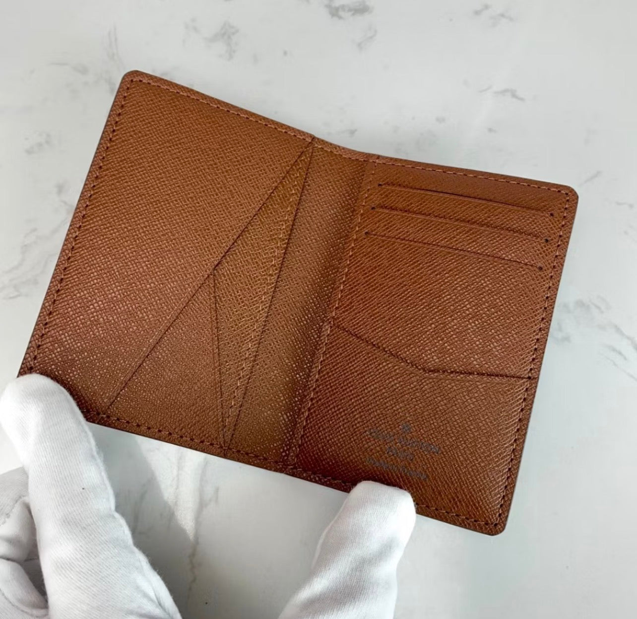 LV Monogram Croped Flap Wallet Clutch