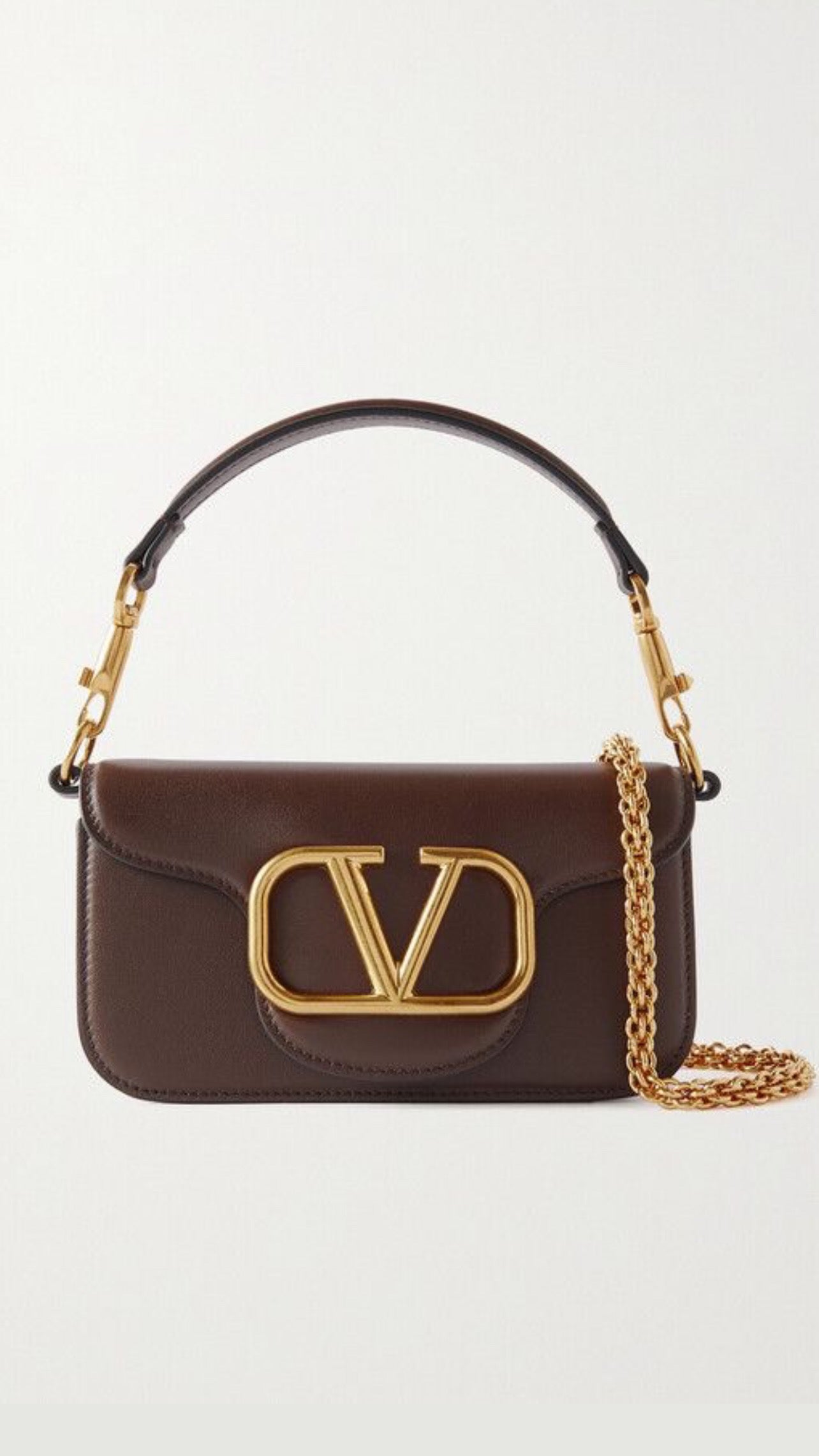 Valentino bolsa de hombro con logo