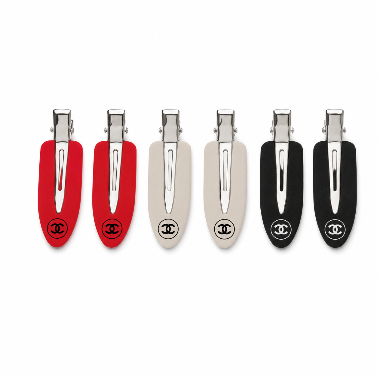 Chanel Hair clip Paquete de 3 pares