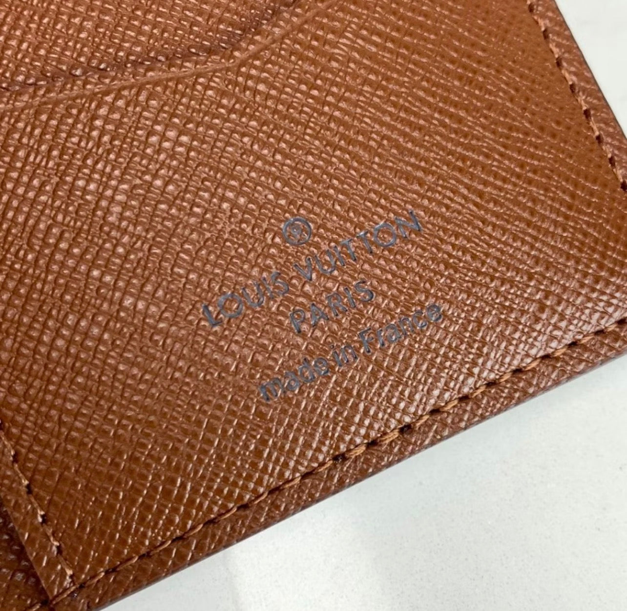 LV Monogram Croped Flap Wallet Clutch