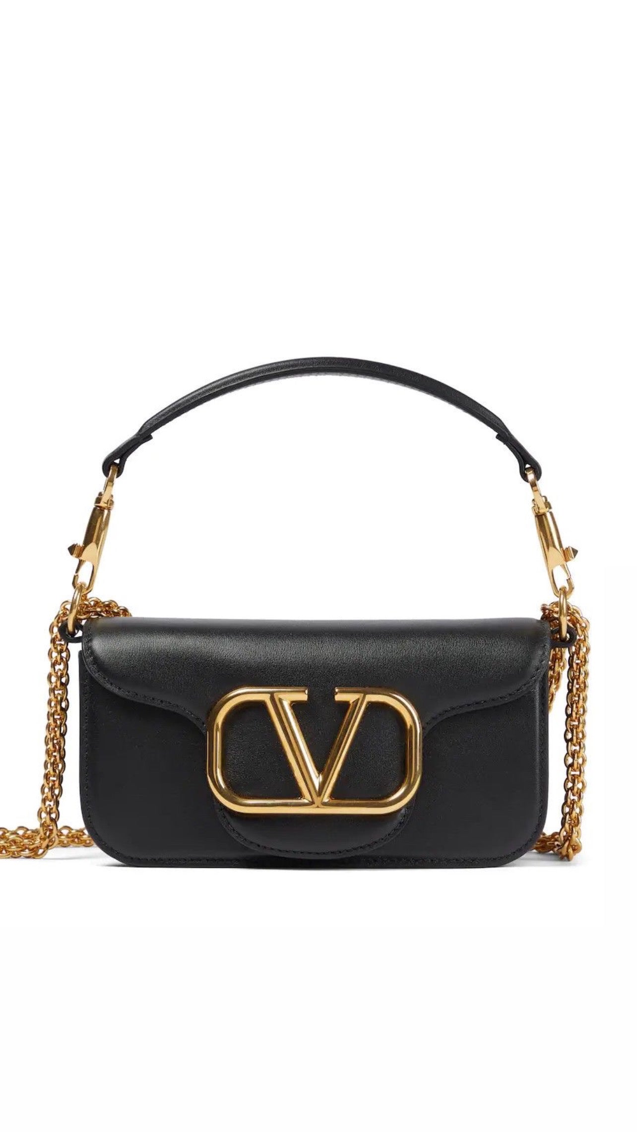 Valentino bolsa de hombro con logo