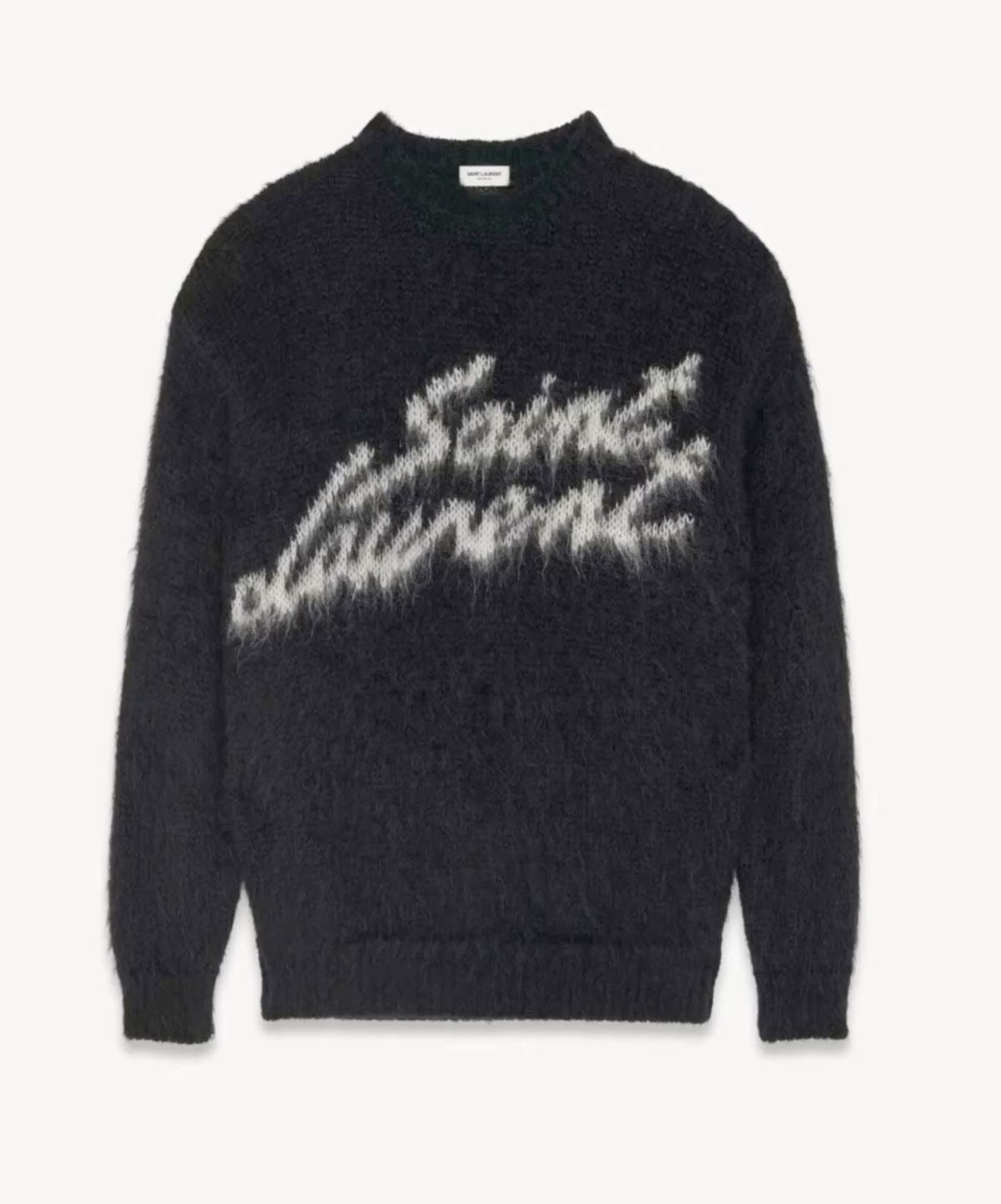 YSL Mohair Knit Sweater