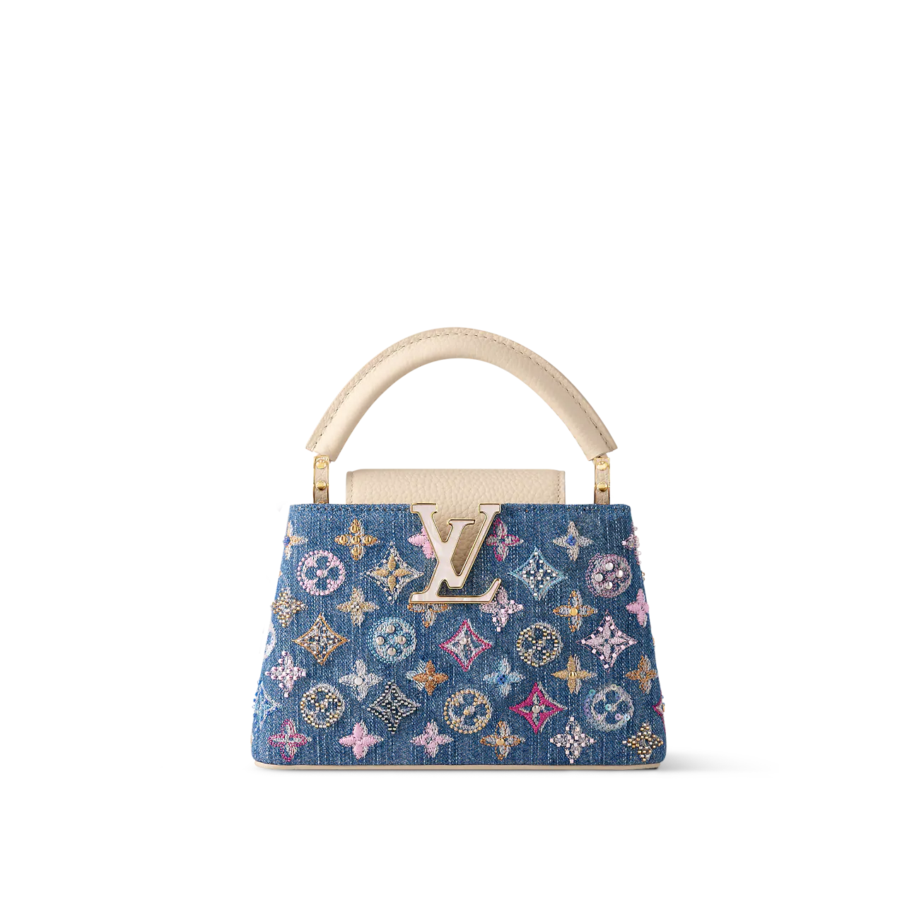 LV Capucines Denim