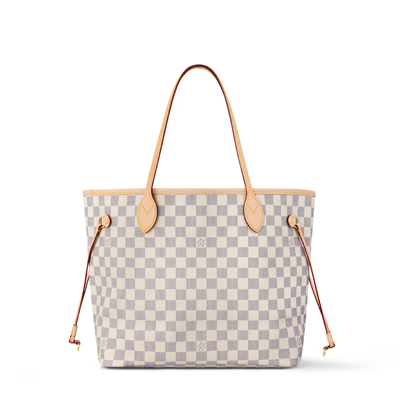 LV Bolsa Neverfull Damier Azur Canvas