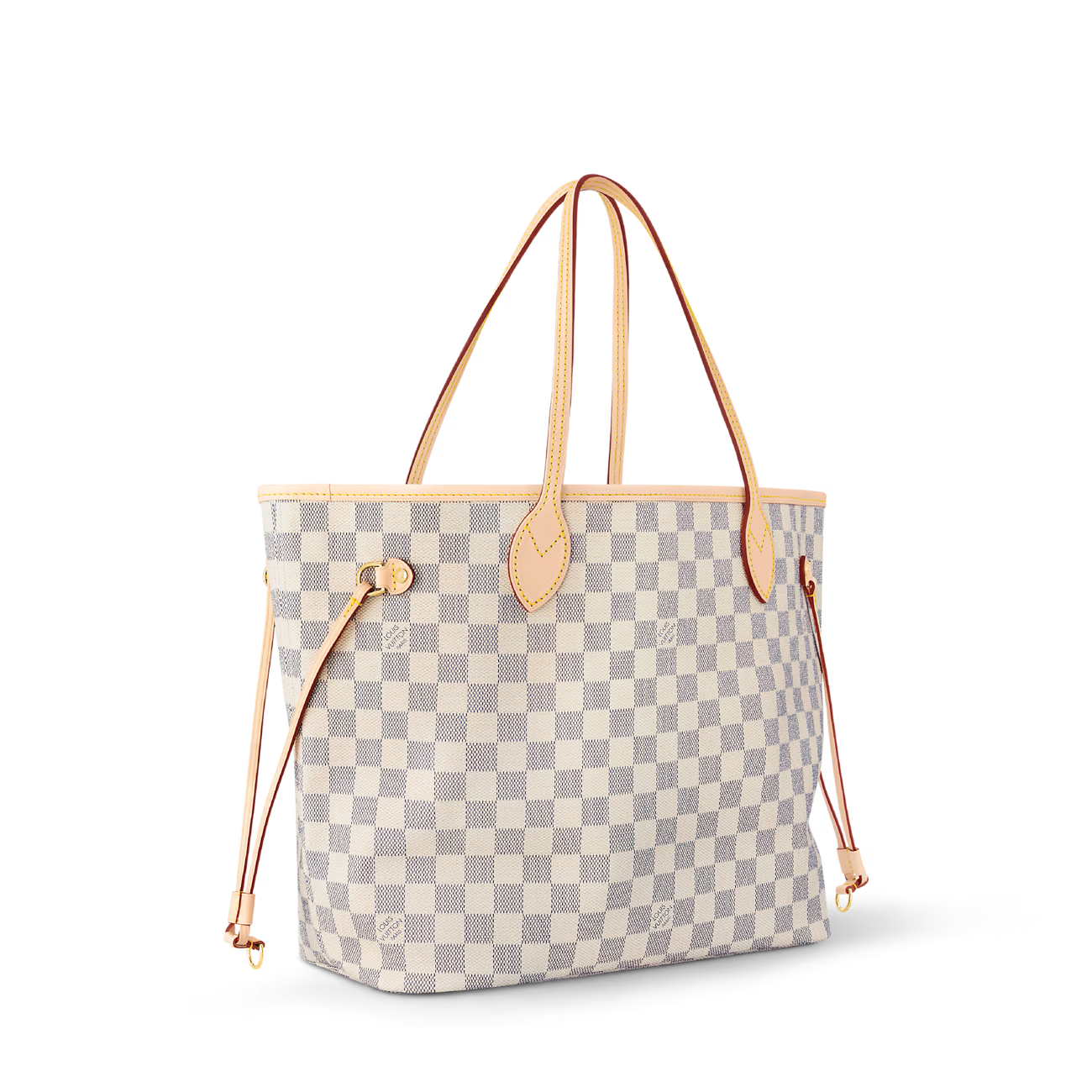 LV Bolsa Neverfull Damier Azur Canvas