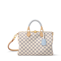 LV Bolsa Speedy 30 Damier Azur Canvas