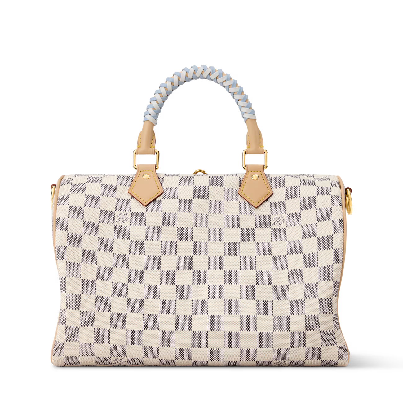 LV Bolsa Speedy 30 Damier Azur Canvas