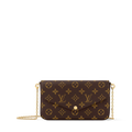 LV Bolsa Félicie Pochette Monogram