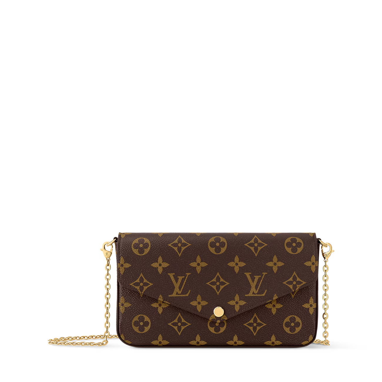 LV Bolsa Félicie Pochette Monogram