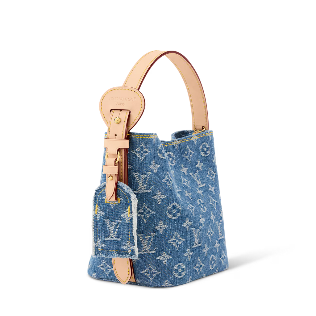 LV Bolsa All In Denim Azul