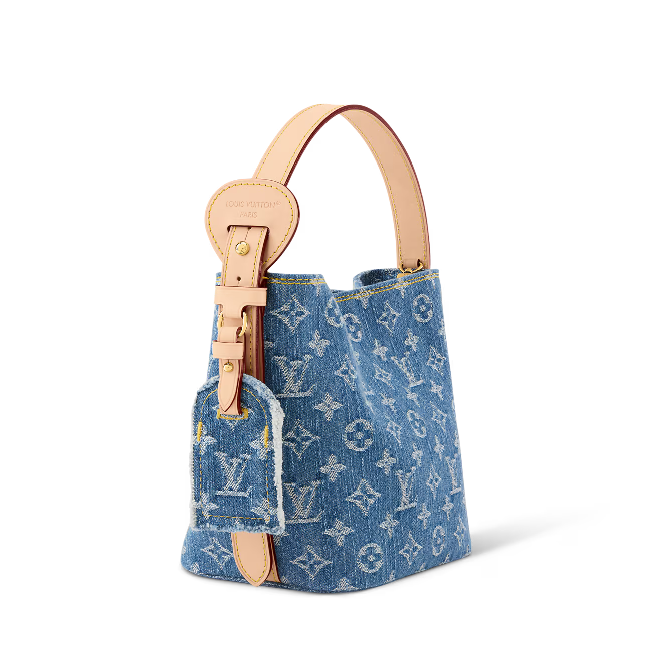 LV Bolsa All In Denim Azul