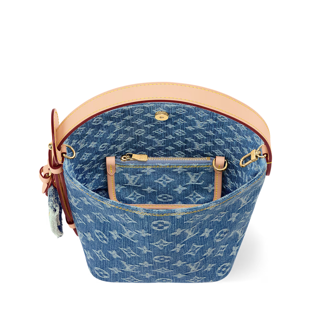 LV Bolsa All In Denim Azul