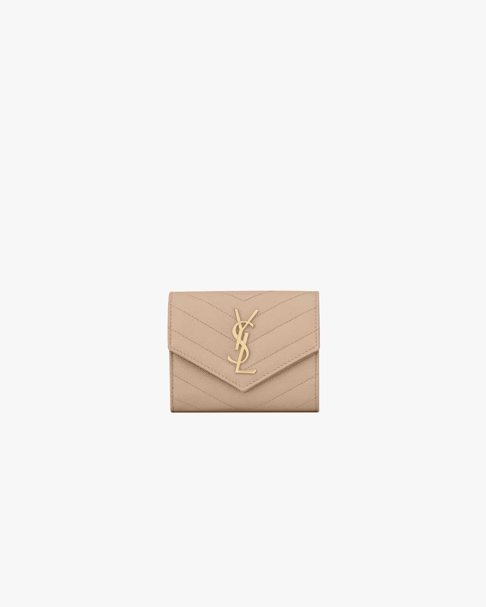YSL Cassandre Matelassé cartera compacta