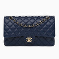 Chanel Classic Flap Navy Blue