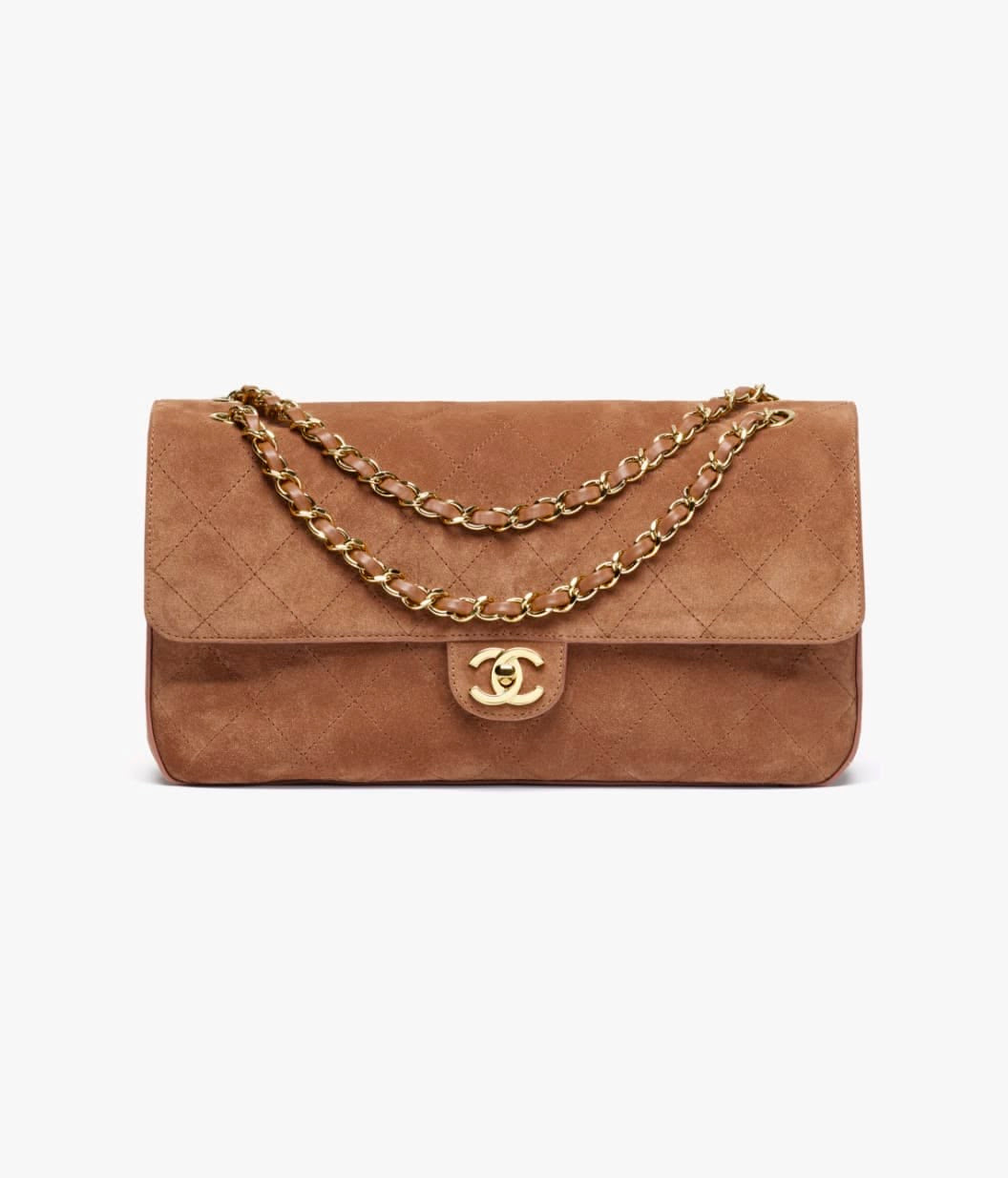 Chanel Maxi Flap Bag Gamuza