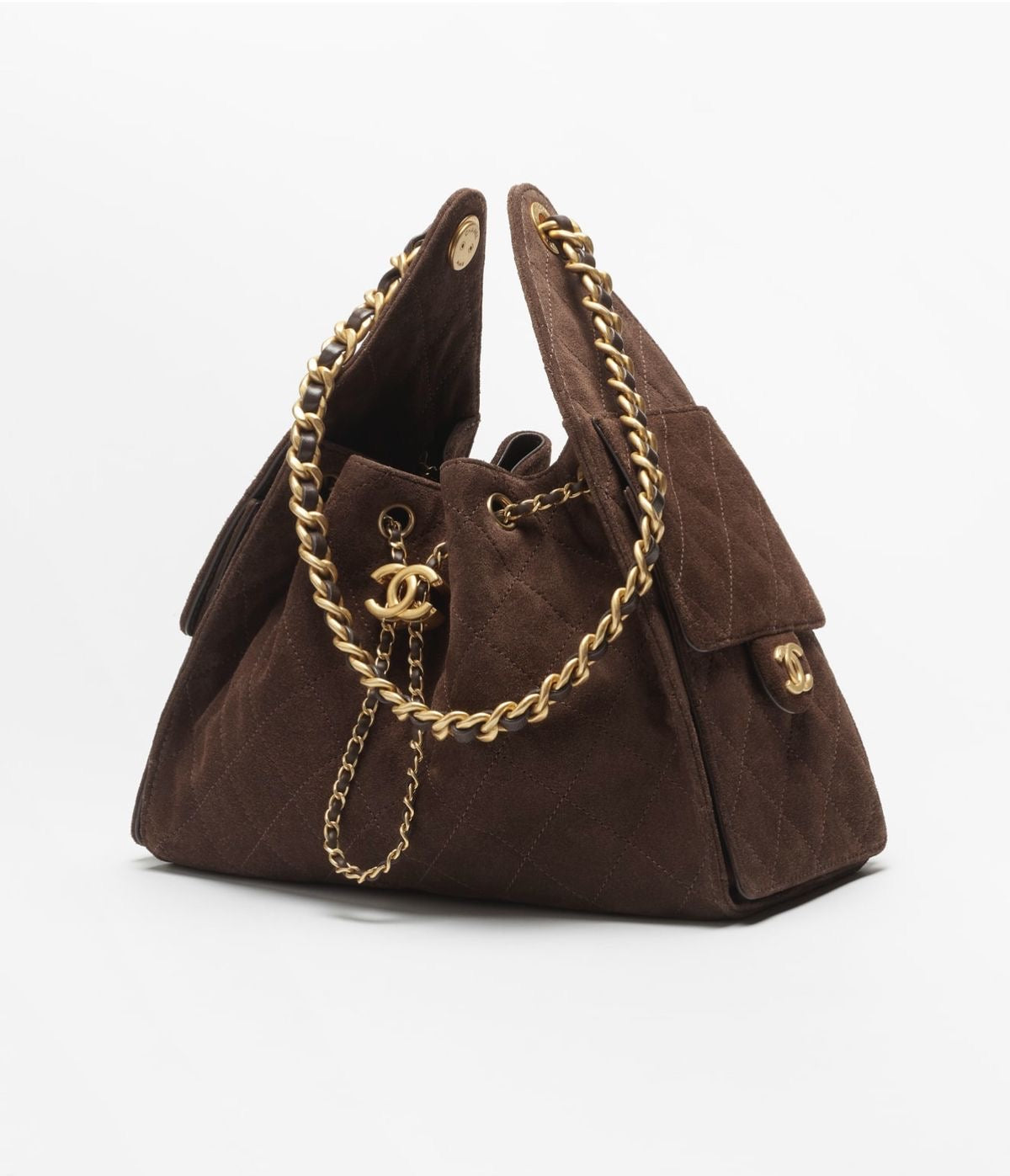 Chanel 25 Bag Gamuza 20 cm