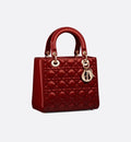 Dior Lady Dior Charol Vino