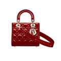 Dior Lady Dior charol Roja