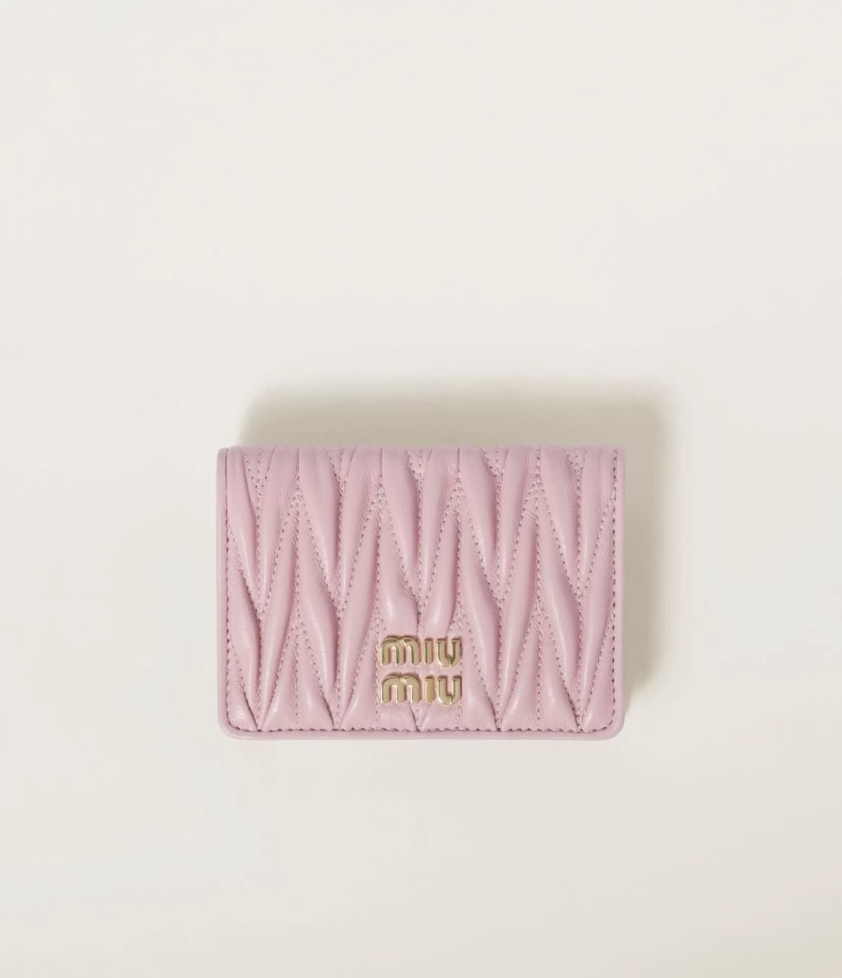 Miu Miu Small matelassé nappa wallet