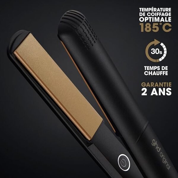 GHD Original – Lisseur Professionnel Polyvalent pour des Cheveux Lisses, Brillants et en Bonne Santé